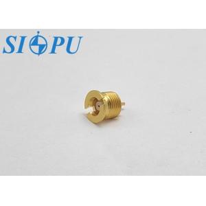 China MCX Connecteur coaxial RF féminin ¢ Microstrip, monture filetée supplier