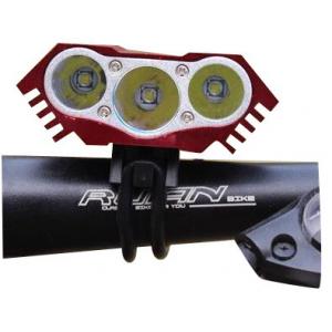 Colored Led Mountain Bike Lights , High Power Front Cycle Lights CE Approval
