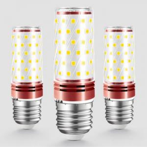 Tri-Color Dimmable LED Corn Bulb Light 12W 16W With E14 And E27 Screw Base