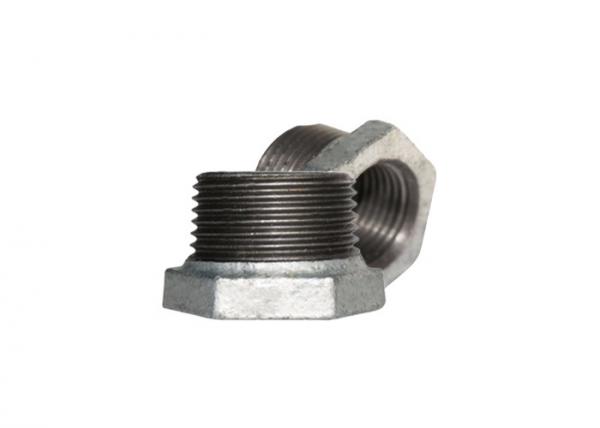 Cast Iron Npt Reducer Bushing , 1 To 1 2 Reducing Bushing FM/UL Certificated