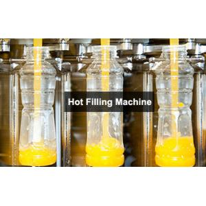 China 3-In-1 Monoblock Hot Filling Machine , Automatic Bottled Juice Filler supplier