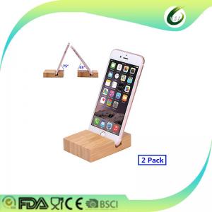 China Bamboo stand cradle dock holder for kindle and all android smartphone iPhone 7 Plus supplier