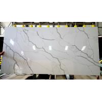 China Rectangular 7% Resin Quartz Stone Countertops For Bathroom on sale