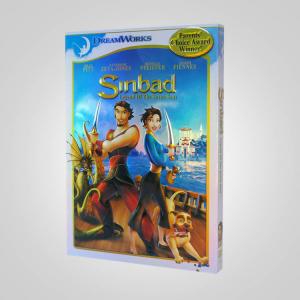 Sinbad - Legend of the Seven Seas disney dvd movie children carton dvd with slipcover case
