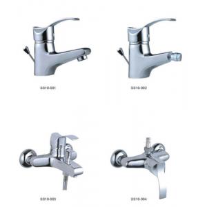 China Bathroom Contemporary Bathtub Faucet Hot Cold Water Shower Faucets supplier