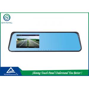 China Capacitive 4.3 Inch Touch Screen Touch Lens / 4.3 Rear View Mirror Monitor supplier
