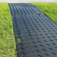 China HDPE Rig Floor Mats Plastic Outdoor Ground Protection Mobile Road Plastic Oil Drilling on sale