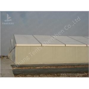 China Side By Side Row 6000㎡ Large Industrial Tents High Performance ISO CE Certification supplier