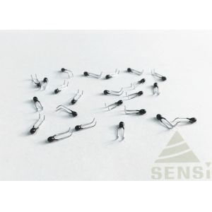 China Réponse thermique rapide NTC de conception miniature enduite de thermistance de la résine époxyde supplier