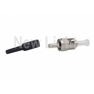 China ST Multimode Fiber Connectors , 0.9mm Fiber Optic ST Connector For Local Area Networks supplier