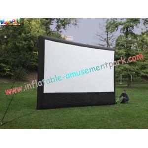 Big Screen Outdoor Inflatable Movie Screen , Film Screening 5L x 4.5W Meter