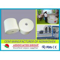 China Biodegradable Non Woven Cotton Fabric Jumbo Roll Disposable Colored on sale
