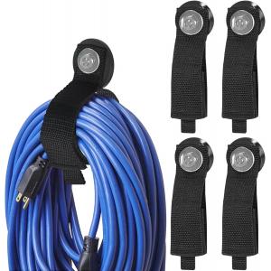 Ergonomic Magnetic Hanging Strap With Extension Cord Holder For Cables Hoses