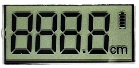 Taille personnalisée Affichage LCD TN réfléchissant positif 12 O′Clock Angle de vision