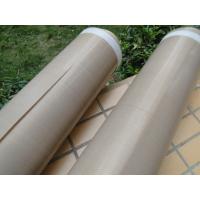 China Heat Insulation PTFE Coated Fiberglass Fabric Anti - Corrosion 0.13mm Thickness on sale
