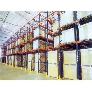 China Q235B cold rolled steel Drive in Pallet Rack , Loading Capacity  1200KG supplier