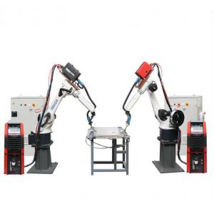 China Arc Mig Aluminum Welding Machine Automatic  Fanuc Industrial Robots Steel Material supplier