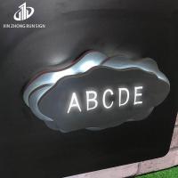 China Signage Factory 3d Acrylic Outdoor Customized Lit Logo Channel Led Letter Lighted Box Aluminum Lighting Letters on sale