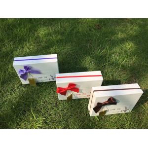 China Customized Empty Rigid Paper Gift Box Chocolate Gift Box Packaging For Festival supplier