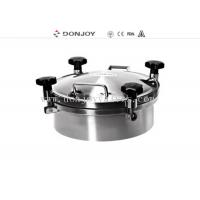 China DONJOY 300mm Round manhole Cover With Pressure Welded To The Tank on sale