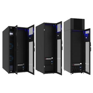 China Intelligent Micro Modular Data Center Single Cabinet VMDC-06T Black Color supplier