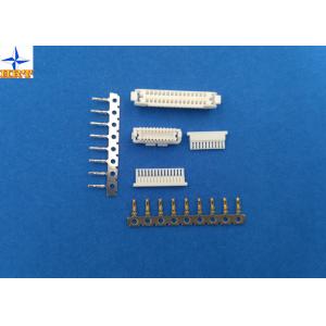 China Signal Connector SSHL Contact, 1.00mm Pitch SSHL Crimp Terminals for AWG#32 To 28 Wires supplier