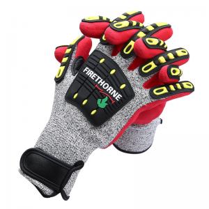 China Polyethylene HPPE Fiber Shell Anti Cut Gloves Glass Handling Safety Work Gloves supplier