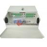 China Waterproof 4 Ports 2 Door Fiber Optic Patch Panel ODF Wall Mounted With SC/APC adapters wholesale