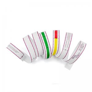 China Multi-color Soft Sturdy Quality Professional Dual-Sided Yellow Polyfibre Fabric Flexible Sewing Fiberglass Tape Measure supplier