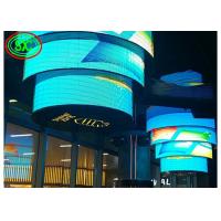 China P10  flexible led screen on rent led mesh flexible curtain screen outdoor on sale
