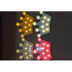 LED Crown Shaped Birthday Party Decoration Items Various Sizes Available