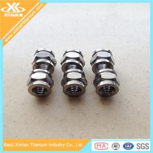 China High Quality Alloy Titanium Nuts And Titanium Machinery Parts supplier
