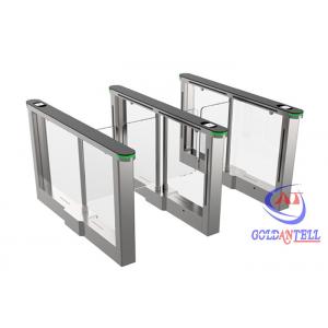 China 304 SS Speed Gate Turnstile With Face Recognition Thermal Camera supplier