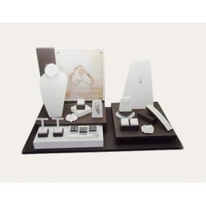 Wholesale Good Quality Acrylic &MDF Jewelry Display Set Counter Jewellery Stand