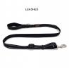 Custom Blacks PETS Chains Sets Breathable Pet Leashes with Reflective Dog