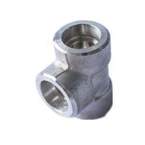 China 3000lbs Astm A105 Socket Weld Tees High Pressure supplier