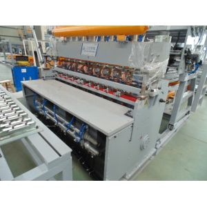 China Width 3300mm Pneumatic Wire Mesh Bending Machine Programming Adjustments wholesale