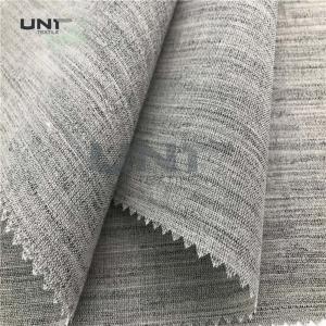 Suits Garment Interfacing Elastic Adhesive Woven Woolen Fabric