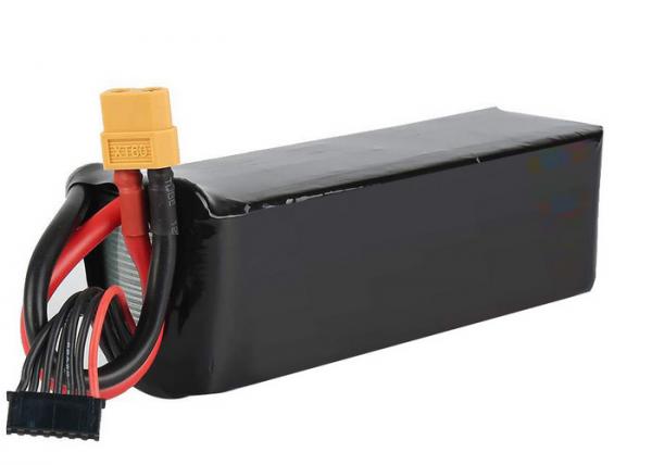 Smart 22000mAh14.8 V Lipo Battery For Drone / 4 Cell Li Polymer Battery Pack