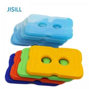 China Double Holes Hard Plastic Slim Cool Cooler Fit And Fresh Ice Packs For Cooler Bag supplier