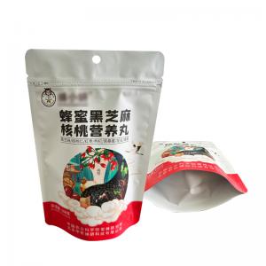 Customized Zip Lock Bags For Food Grade Packing Made Of Laminated Material