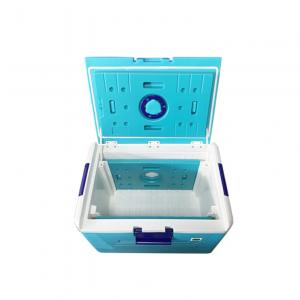 China One Set Large Capacity Ice Cooler Box With Ice Packs 54Ltr Plastic Cool Box supplier