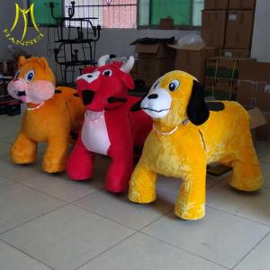 China Hansel safari motorcycle animales mountables electric toy riding horse children supplier