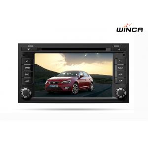 China 16 GB NAND Flash Car Audio GPS Navigation for Seat Leon 2013 Multi Function supplier