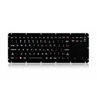 China Ruggedized Silicone Industrial Keyboard Backlight Waterproof Keyboard With Touchpad on sale