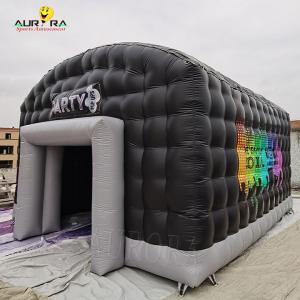 China Portable Inflatable Disco Party Tent Outdoor Backyard Nightclub Blow Up Tent supplier