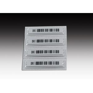 White Retail Store AM DR Label , Waterproof Barcode Sensormatic DR Labels 58khz