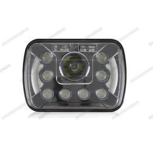 7 Inch High Low Beam LED Headlights , Easy Install HID Headlight Replacement