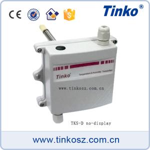 China Duct mounting with flange modbus temperature humidity transmitter sensor temperature wholesale