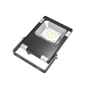 China Las luces de inundación llevadas al aire libre del alto brillo 10W refrescan el blanco para construir supplier